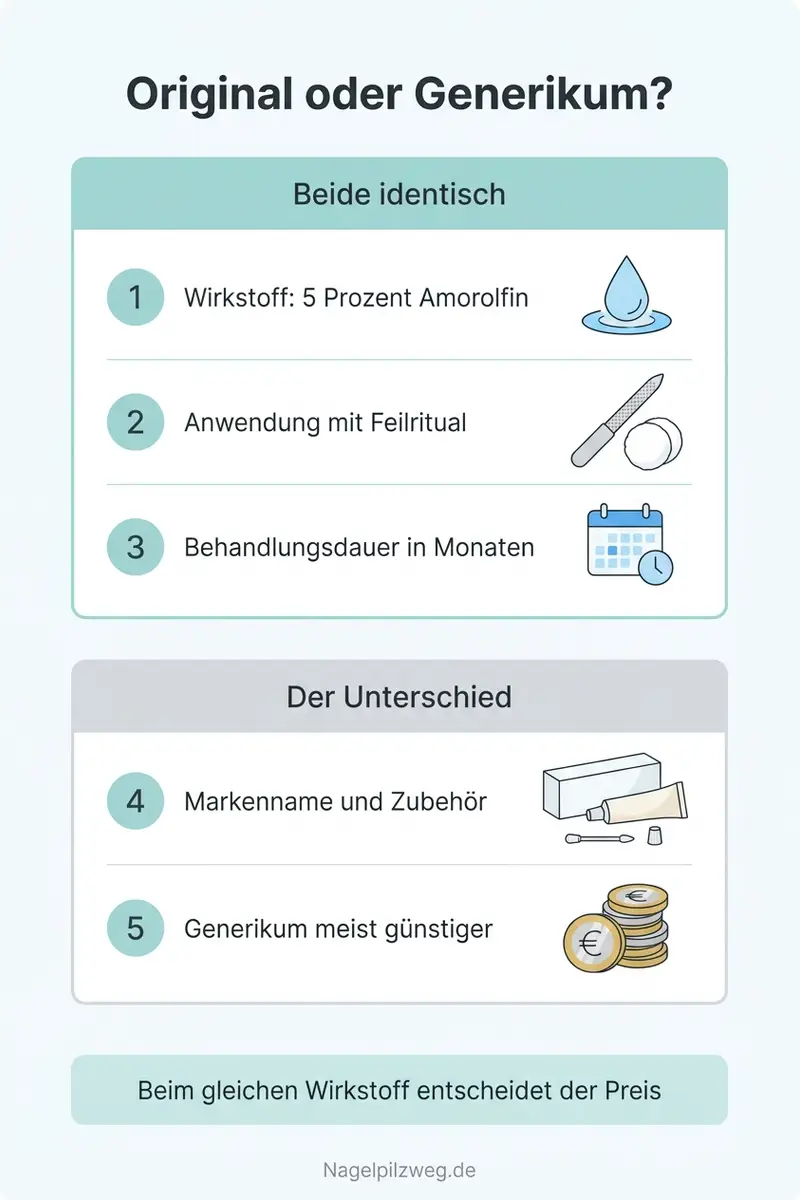 Infografik: Original oder Generikum — was wirklich zählt