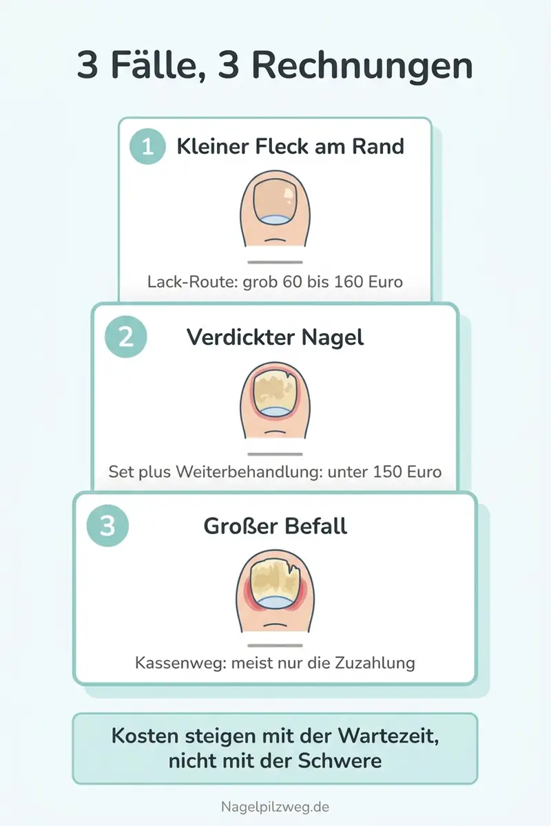 Infografik: Die drei Kostenwege im Vergleich